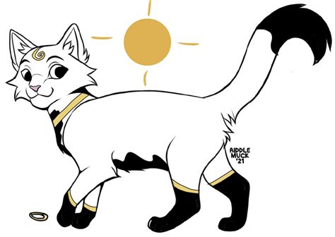 F2U Cat Lineart by riddlemuck on DeviantArt