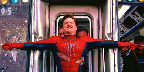 Tobey Maguire Spider Man 2 Train