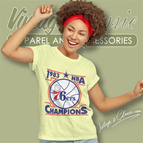 Vintage 1983 Philadelphia 76ers Nba Finals Sixers Shirt ...