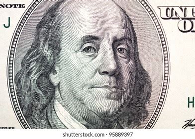 Closeup Benjamin Franklin On 100 Bill Stock Photo (Edit Now) 88075804