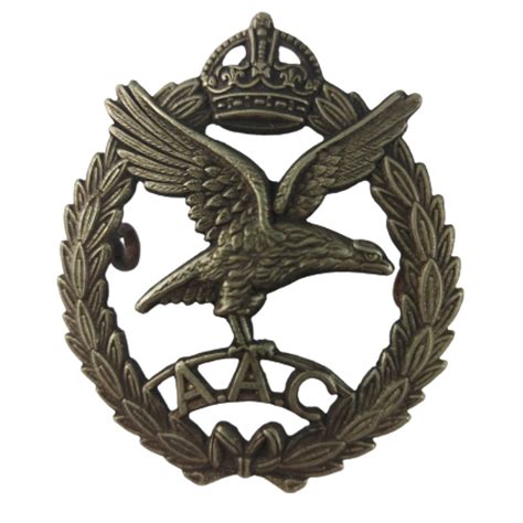 WW2 British Army Air Corps Beret Cap Badge – Canadian Soldier Militaria