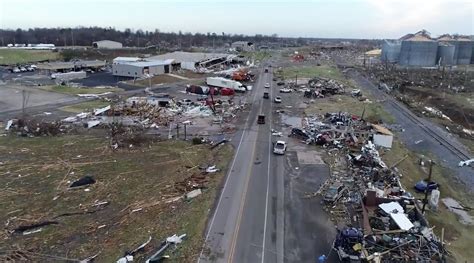 Tornado devastation revealed in shocking aerial pictures as governor tells of 'most severe ...