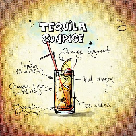 Tequila Sunrise Digital Art by Movie Poster Prints - Fine Art America