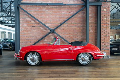 Porsche 356 red cabriolet (28) - Richmonds - Classic and Prestige Cars ...