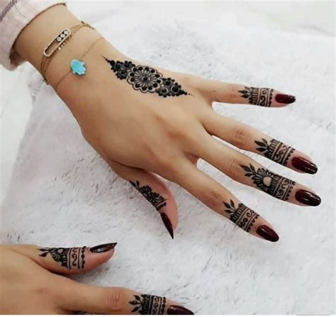 Easy Henna Tattoo Ideas Hands