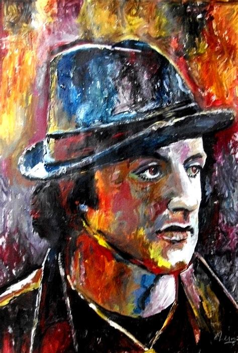 Sylvester Stallone - Rocky Balboa Painting by Marcelo Neira - Pixels