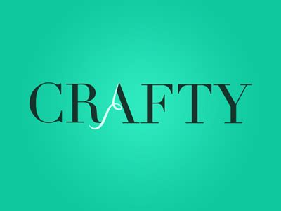 Crafty - Logo by Coralie Sabin on Dribbble