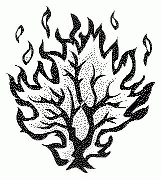 Burning Bush Tattoo