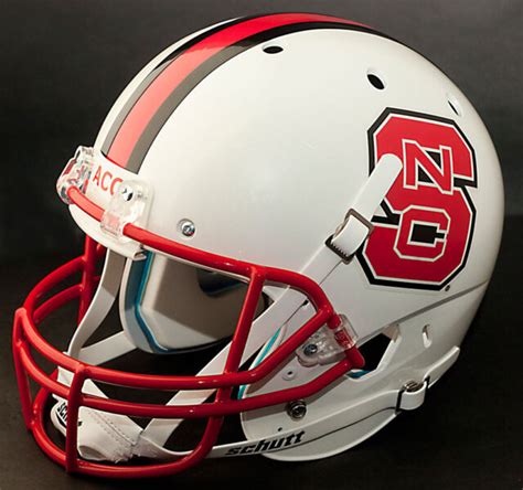 NORTH CAROLINA STATE WOLFPACK Schutt XP GAMEDAY Football Helmet NC ...