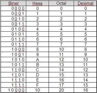 Pengertian, Kegunaan Biner, Contoh Soal Biner dan Perkalian Bilangan Biner - Materi Siswa