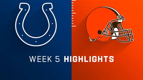 Indianapolis Colts vs. Cleveland Browns highlights | Week 5