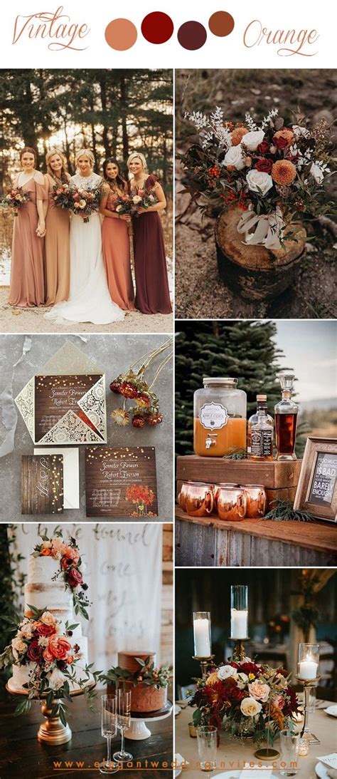 10 Gorgeous Color Combos to Consider for Your Fall Weddings-Part 1 - Elegantweddinginvites.com ...