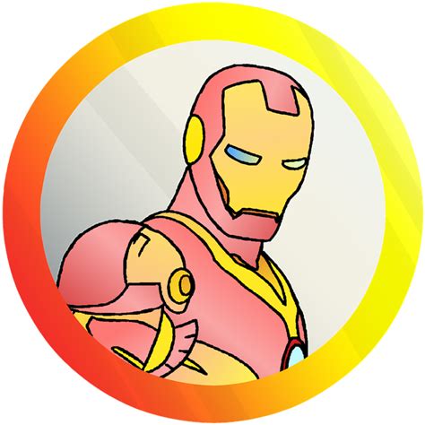 Download Iron Man Cartoon Icon | Wallpapers.com