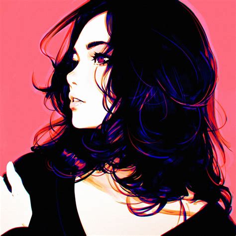 R, Ilya Kuvshinov | Illustrazione ragazze, Disegno manga, Ragazza d'arte