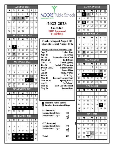 Moore Public Schools Calendar 2024 - Mlb Playoffs 2024 Schedule