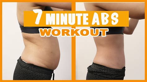 🏋️‍♀️ 7 Minute ABS Workout 🏋️‍♀️ with Results #fitness - YouTube