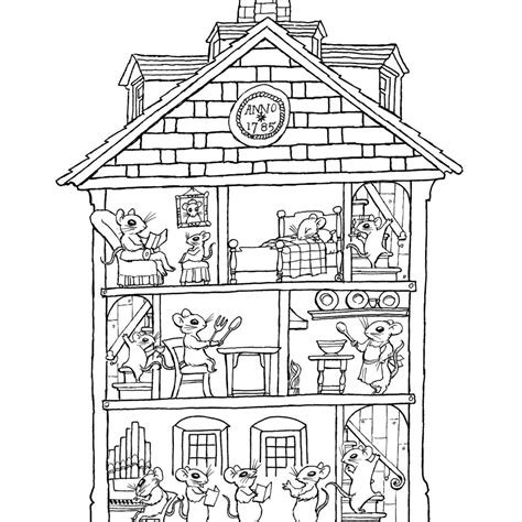 House Interior Coloring Pages at GetColorings.com | Free printable colorings pages to print and ...