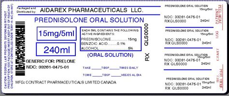 Prednisolone Solution Information, Side Effects, Warnings and Recalls