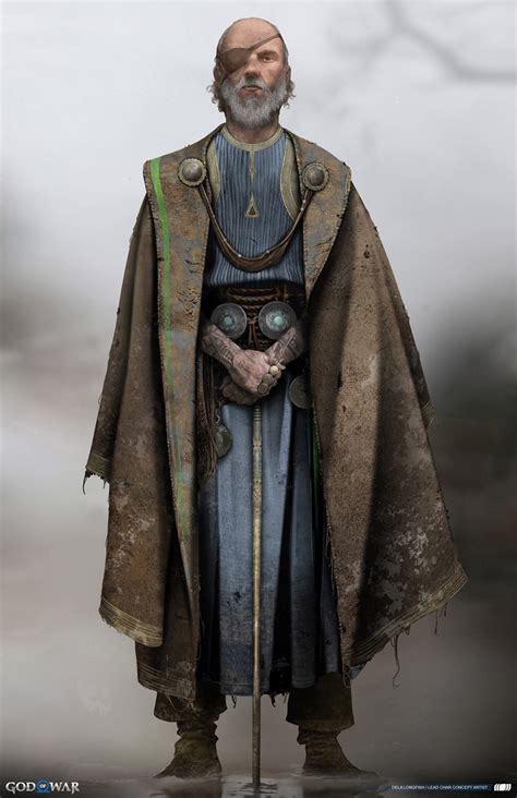Odin Final Concept Art - God of War Ragnarök Art Gallery