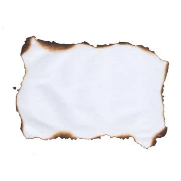 Transparent Burned Ripped Edge Paper, Paper Edge, Ripped Paper, Burned ...