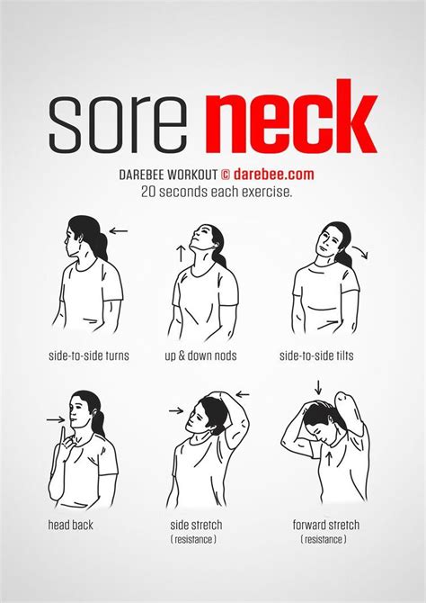 Pin by SOPHIA on TO YOUR HEALTH! | Neck exercises, Office exercise, Exercise