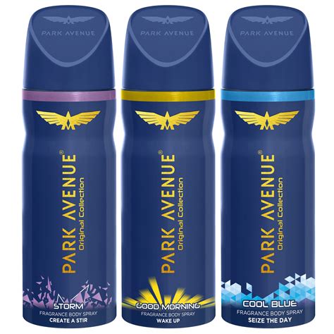 Buy Park Avenue Original Deodorant Set For Men 150ml Each (Combo Of 3 ...