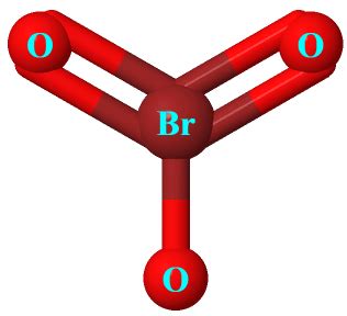 BrO3- lewis structure, molecular geometry, bond angle, polarity, electrons