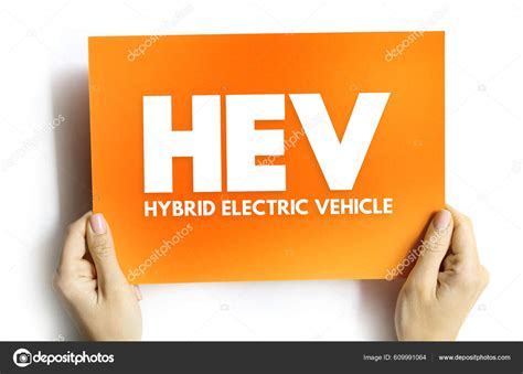 Hev Hybrid Electric Vehicle Vehicle Combines Conventional Internal ...