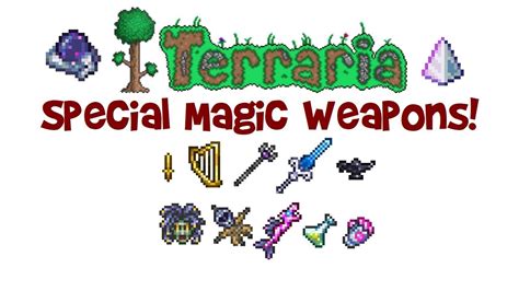 Special Terraria Magic Weapons Guide! (Mage Class, Hardmode, 1.3 & 1.2. ...