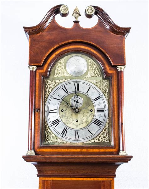 Antique Longcase Clock Chiming on Bells, 19th Century For Sale at 1stdibs