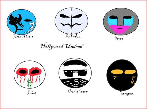 HollyWood Undead Masks My way by RubberDuckieof-Doom on DeviantArt