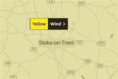 Stoke-on-Trent weather forecast as two storms set to batter Britain ...