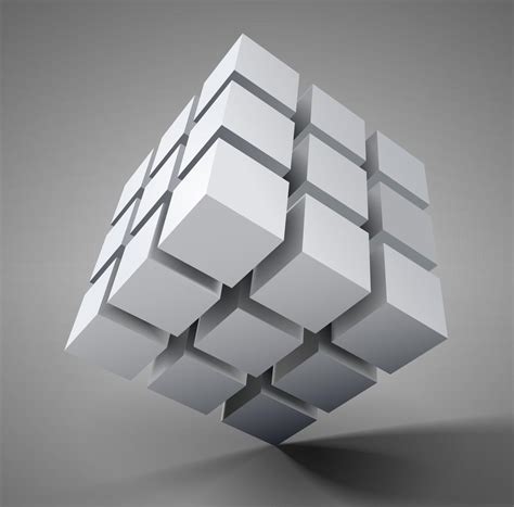 Illustration de cube en 3D. - Telecharger Vectoriel Gratuit, Clipart Graphique, Vecteur Dessins ...