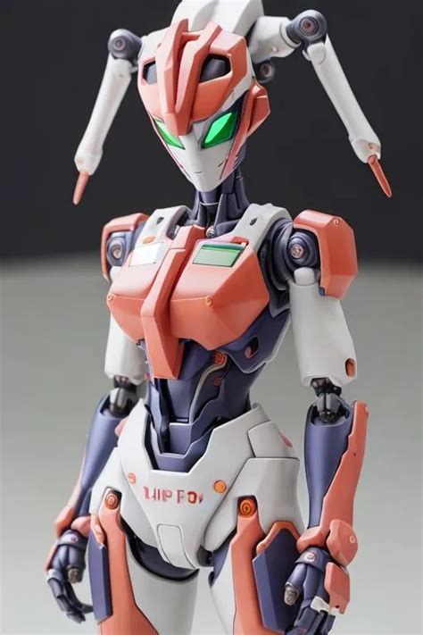 japan anime robot Evangelion Unit-02, random pose, r...