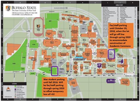 Buffalo State College Campus Map