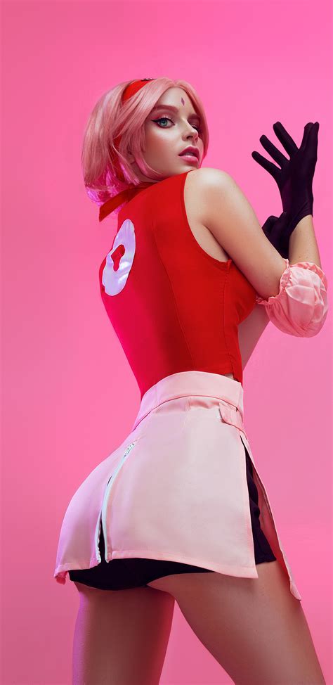 1440x2960 Sakura Haruno Cosplay 4k Samsung Galaxy Note 9,8, S9,S8,S8 ...