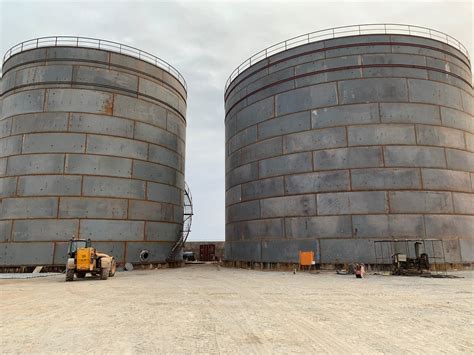 CONSTRUCTION OF PETROLEUM STORAGE TANKS | TERASCOM INTERNATIONAL / ROSETTI CONGO