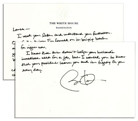 Barack Obama Autograph Letter Signed as President Worth $10,000