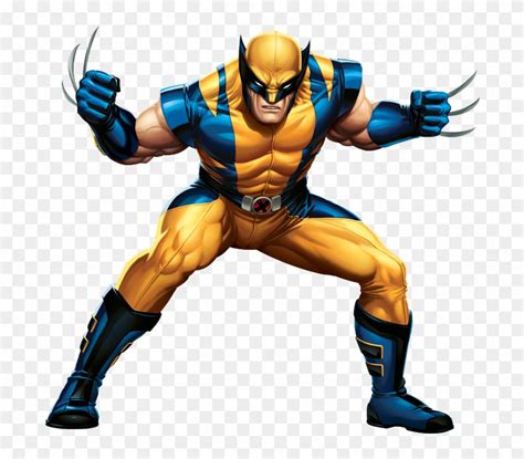 Wolverine Clipart - Marvel Heroes And Villains - Free Transparent PNG ...