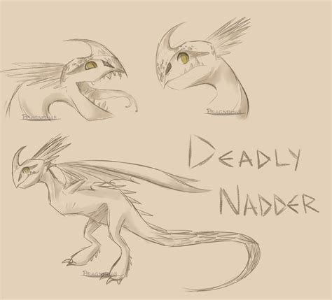 The Deadly Nadder by Dragnohar on DeviantArt