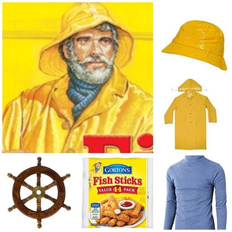 Gorton's Fisherman Halloween Costume | Fisherman halloween costume ...