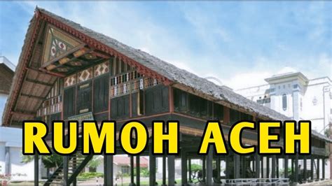 Satu Satunya Rumoh Aceh di Banda Aceh - YouTube