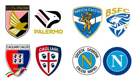 How the logos of Italian football are changing?