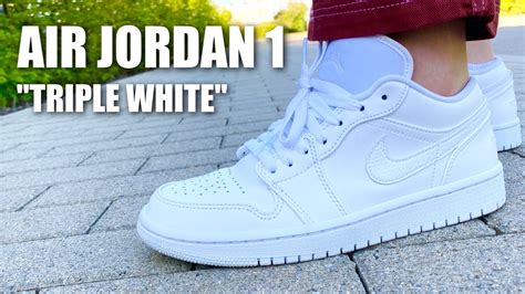 NIKE AIR JORDAN 1 LOW ON FEET (+Outtakes) - YouTube