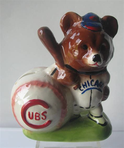 Lot Detail - 50's CHICAGO CUBS MASCOT BANK