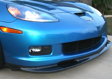 C6 Corvette Carbon Fiber ZR1 Front Splitter - RPIDesigns.com