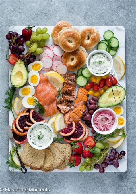 Smoked Salmon Breakfast Platter - Flavor the Moments