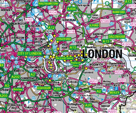 Greater London County Map (2021) – Map Logic