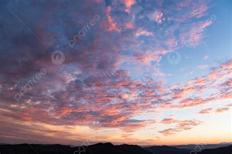 Sunset Burning Cloudy Weather Background, Sunset, Sunset, Red Cloud ...