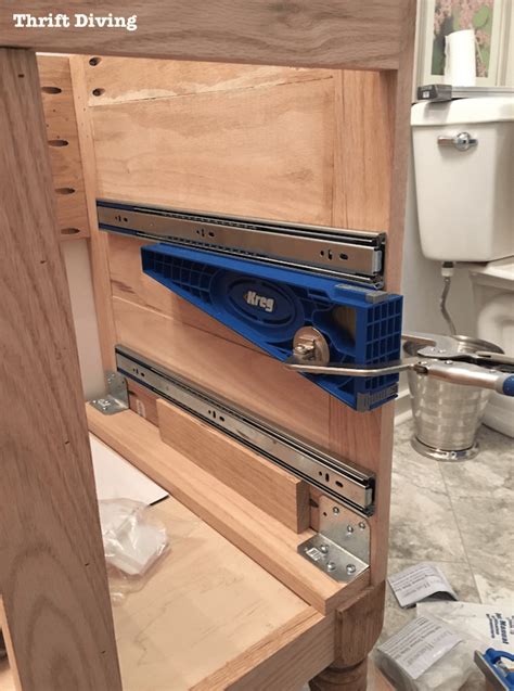 Build a DIY Bathroom Vanity - Part 4 - Making the Drawers